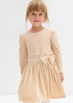 Robe évasée en velours