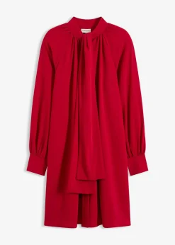 Robe-chemise à col lavallière