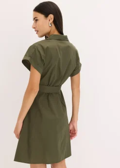 Robe-chemise 100% coton