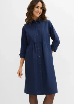 Robe-chemise 100% coton
