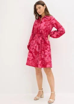 Robe-chemise 100% coton