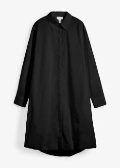 Robe-chemise 100% coton à base boule