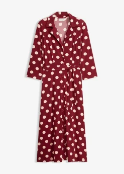 Robe-chemise avec lien à nouer (ens. 2 pces.)