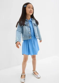 Robe-chemise en viscose fluide