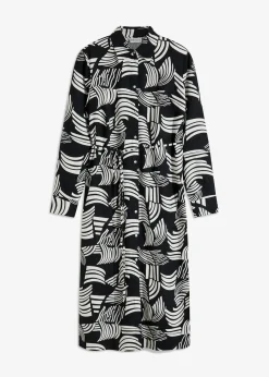Robe-chemise légère en lin majoritaire