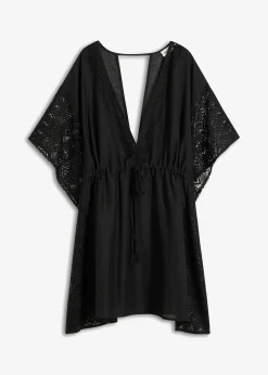 Robe-tunique de plage transparente