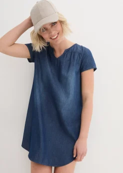 Robe-tunique en jean