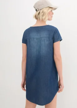 Robe-tunique en jean