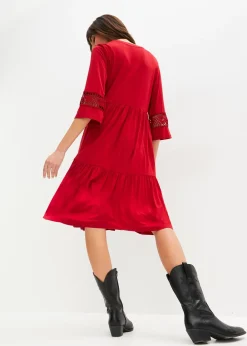 Robe-tunique en viscose douce