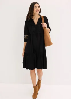 Robe-tunique en viscose douce