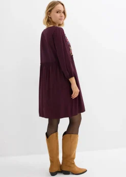 Robe-tunique en viscose fluide