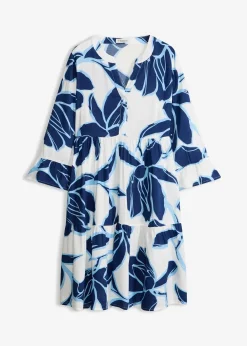 Robe-tunique en viscose fluide