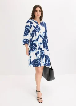 Robe-tunique en viscose fluide
