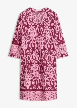 Robe-tunique en viscose fluide