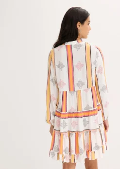 Robe-tunique en viscose fluide