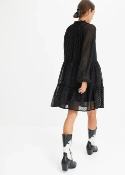 Robe-tunique en voile plumetis irisé