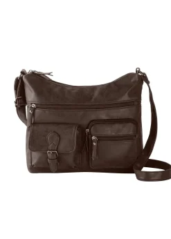 Sac à bandoulière avec poches extérieures