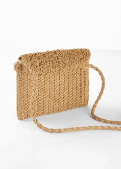 Sac à bandoulière en paille