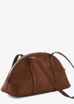 Sac à bandoulière en suédine