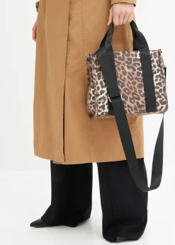Sac à main avec imprimé léopard