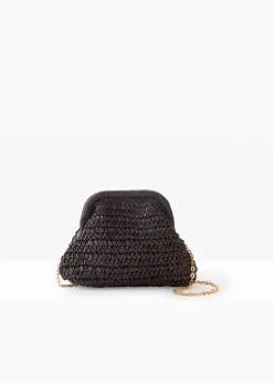 Sac en paille à bandoulière