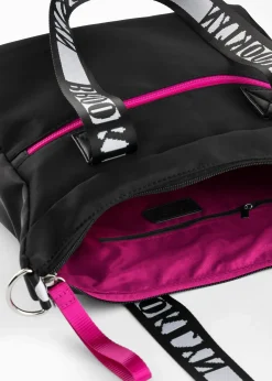 Sac sportif à détails contrastants