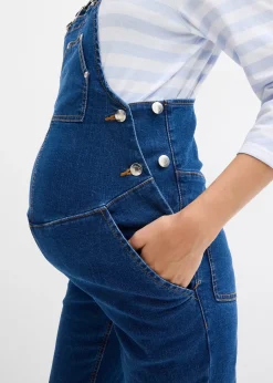 Salopette de grossesse à largeur ajustable, jambes droites