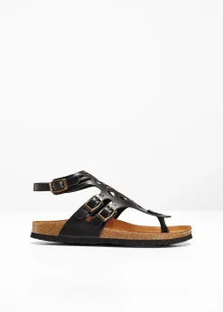 Sandales confortables en cuir