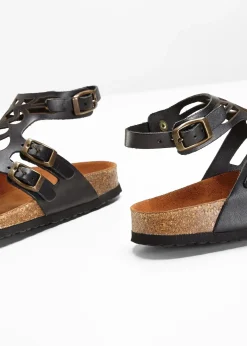 Sandales confortables en cuir