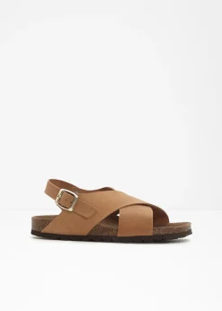 Sandales en cuir