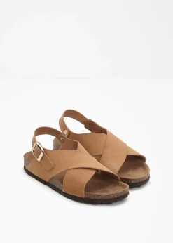 Sandales en cuir
