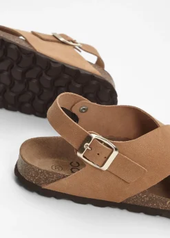 Sandales en cuir