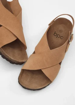 Sandales en cuir