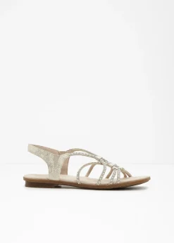 Sandales Rieker confortables avec strass