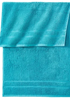 Serviette de toilette en éponge douce pur coton