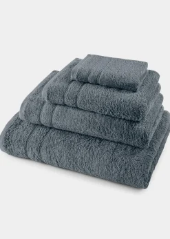 Serviette de toilette en éponge douce pur coton