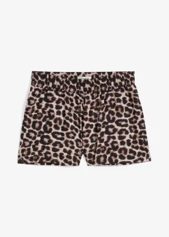Short à taille élastiquée