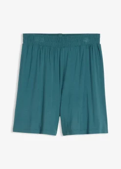 Short à taille élastiquée en viscose douce et extensible