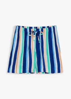 Short à taille élastiquée en viscose