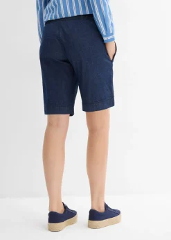 Short de grossesse léger en denim extensible
