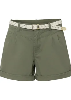 Short en coton extensible