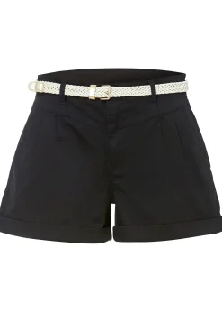 Short en coton extensible