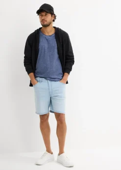 Short en jean extensible, loose