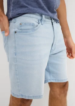 Short en jean extensible, loose