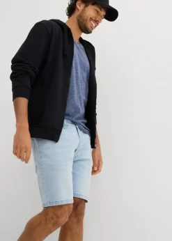 Short en jean extensible, loose