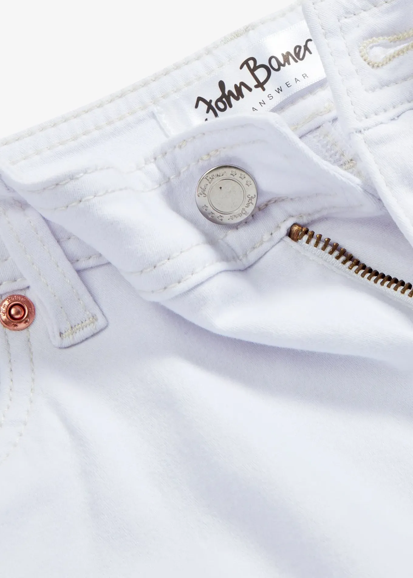 Short en jean, taille mi-haute