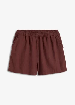 Short en lin mélangé