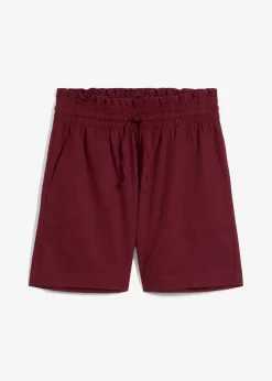 Short en lin mélangé