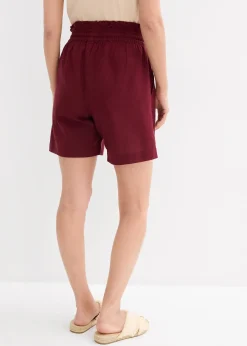 Short en lin mélangé