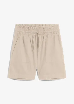 Short en lin mélangé
